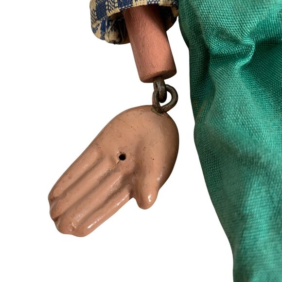 VTG 60s Pelham Puppet Marionette Handmade Marlborough Wiltshire Hansel - Picture 8 of 10